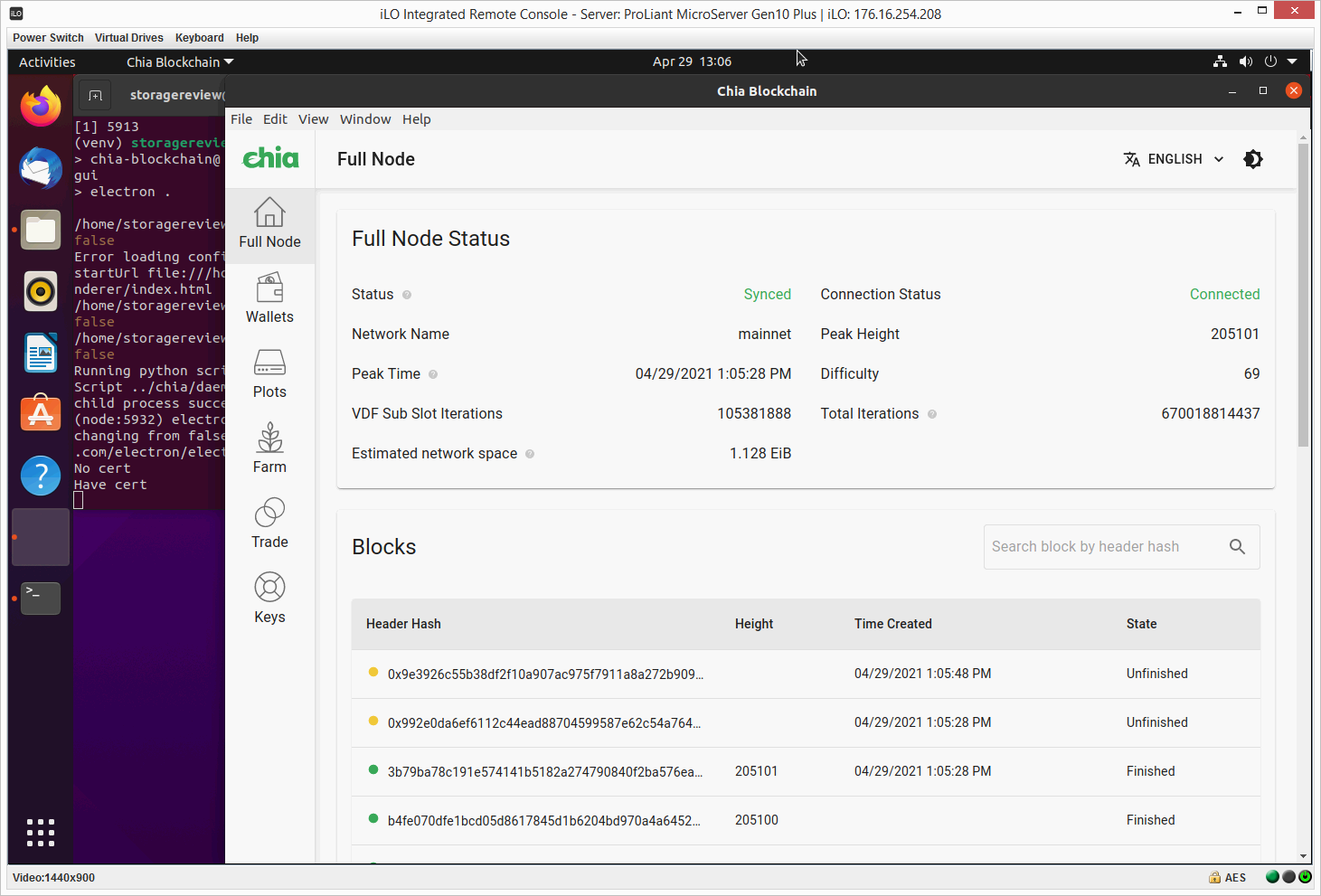 StorageReview-Chia-Node StorageReview-Chia-Node